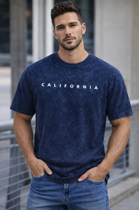 California Vintage Wash Graphic T-Shirt