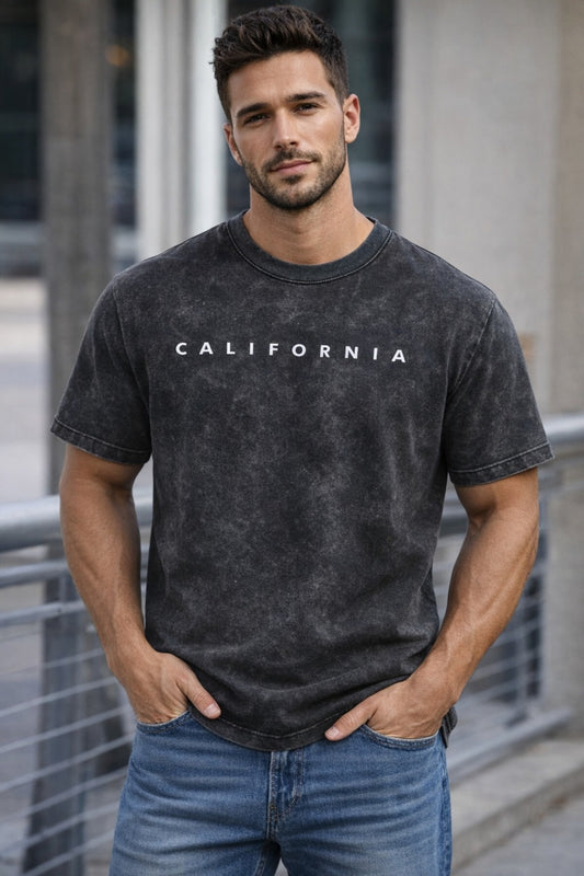 California Vintage Wash Graphic T-Shirt