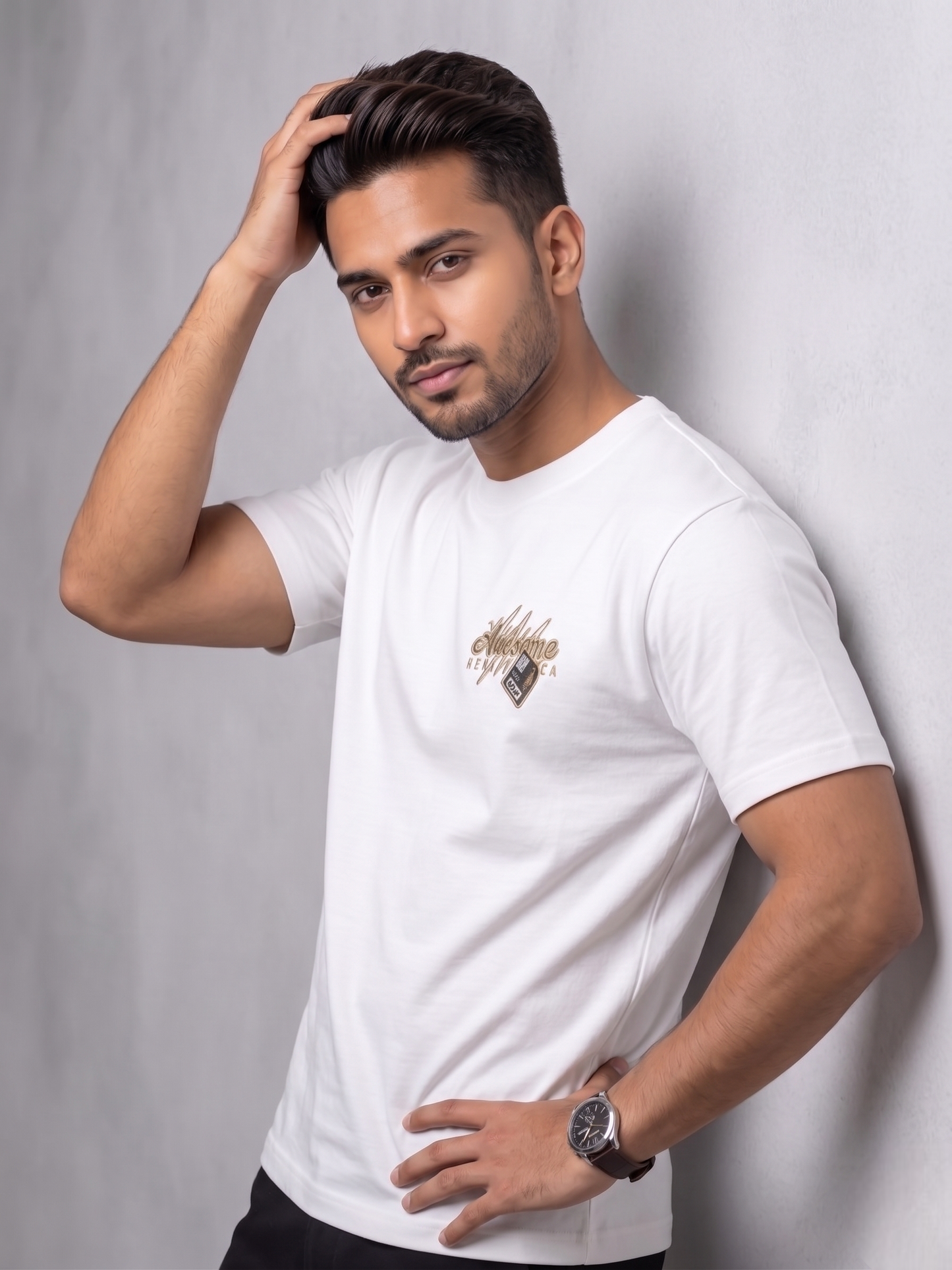 Awesome Logo Premium Men’s T-Shirt