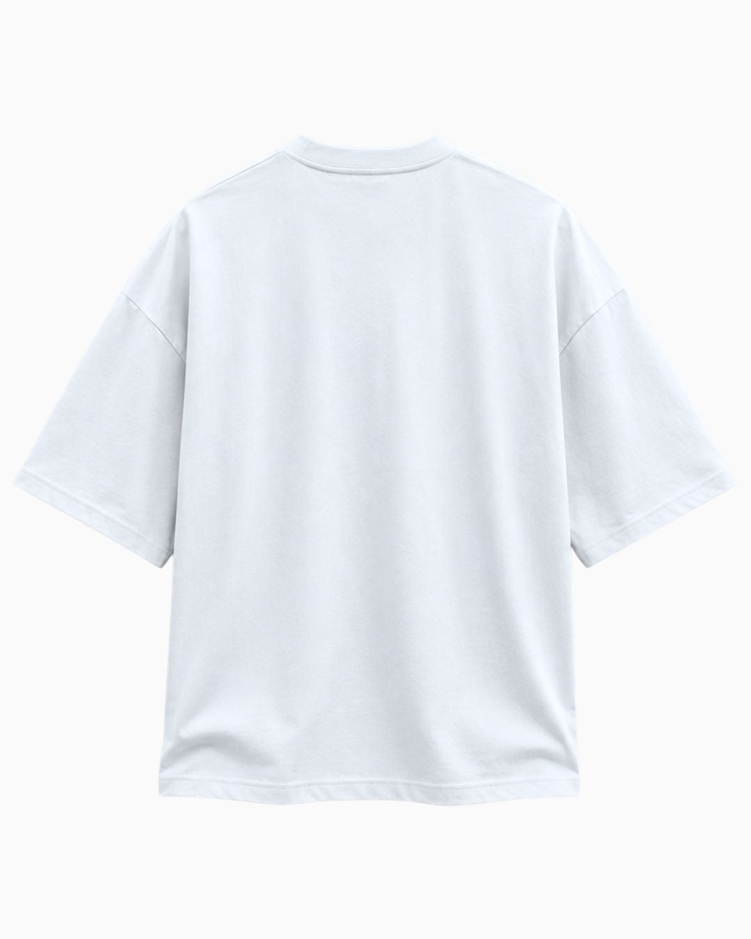 Premium Oversized Porsche Graphic T-Shirt – White