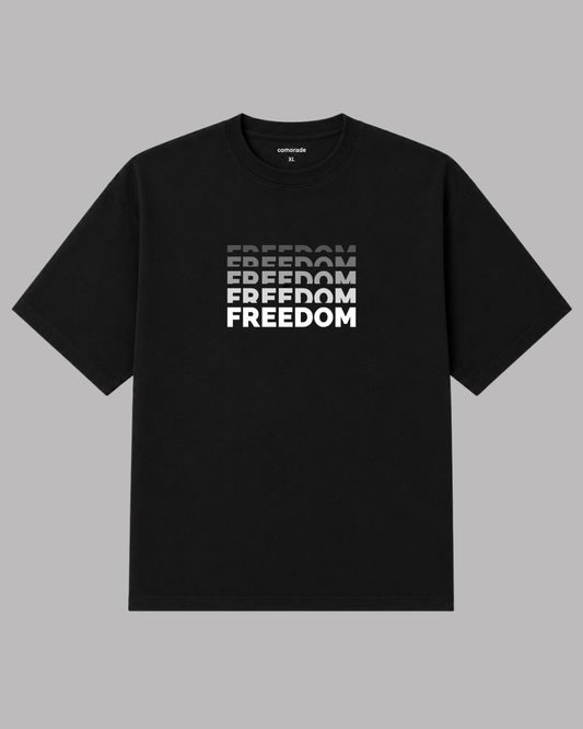 Freedom Minimal Typography T-Shirt