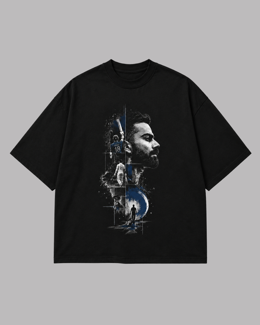 Virat Kohli Oversized Graphic T-Shirt Collection