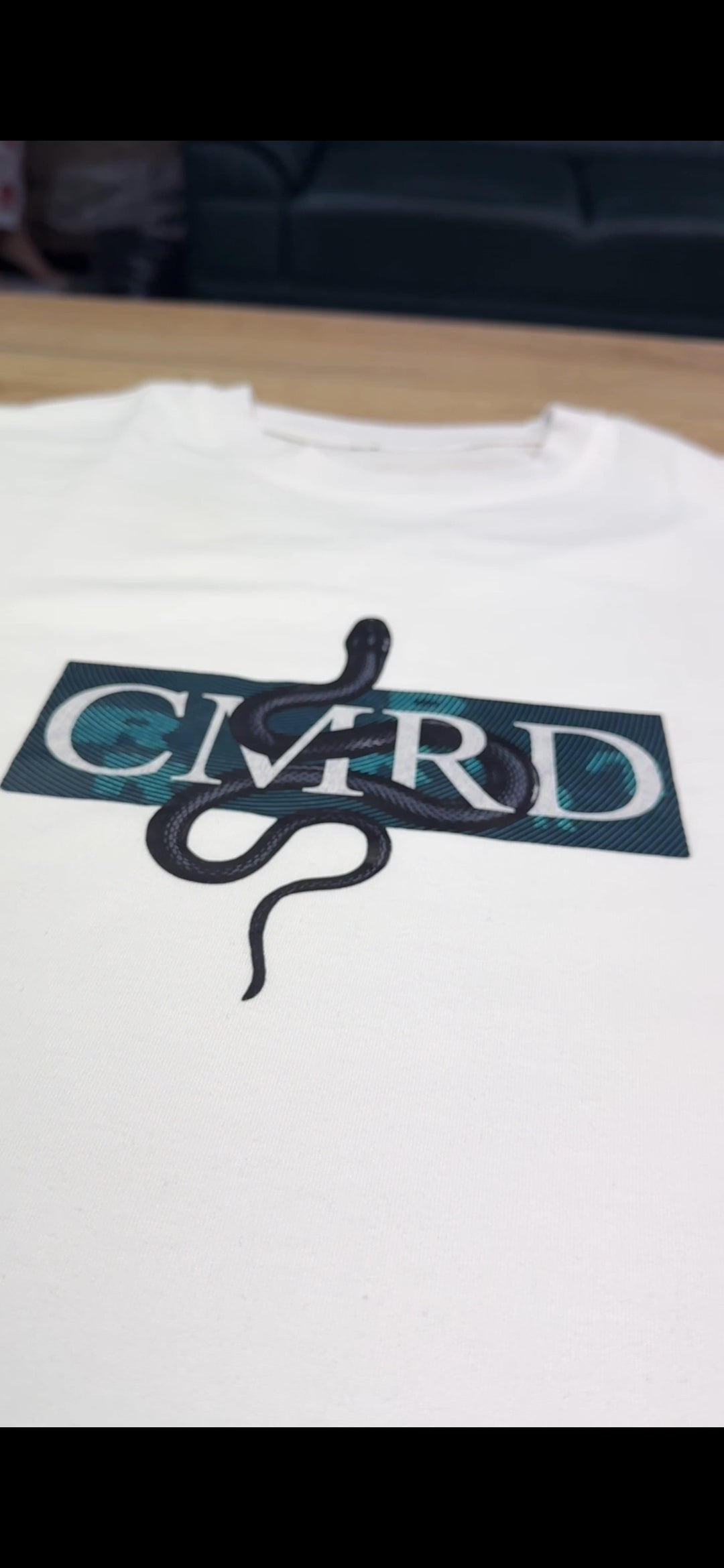 CMRD Snake White T-shirt