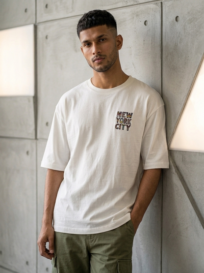 New York City Graphic Oversized T-Shirt